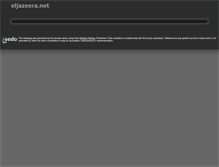 Tablet Screenshot of eljazeera.net